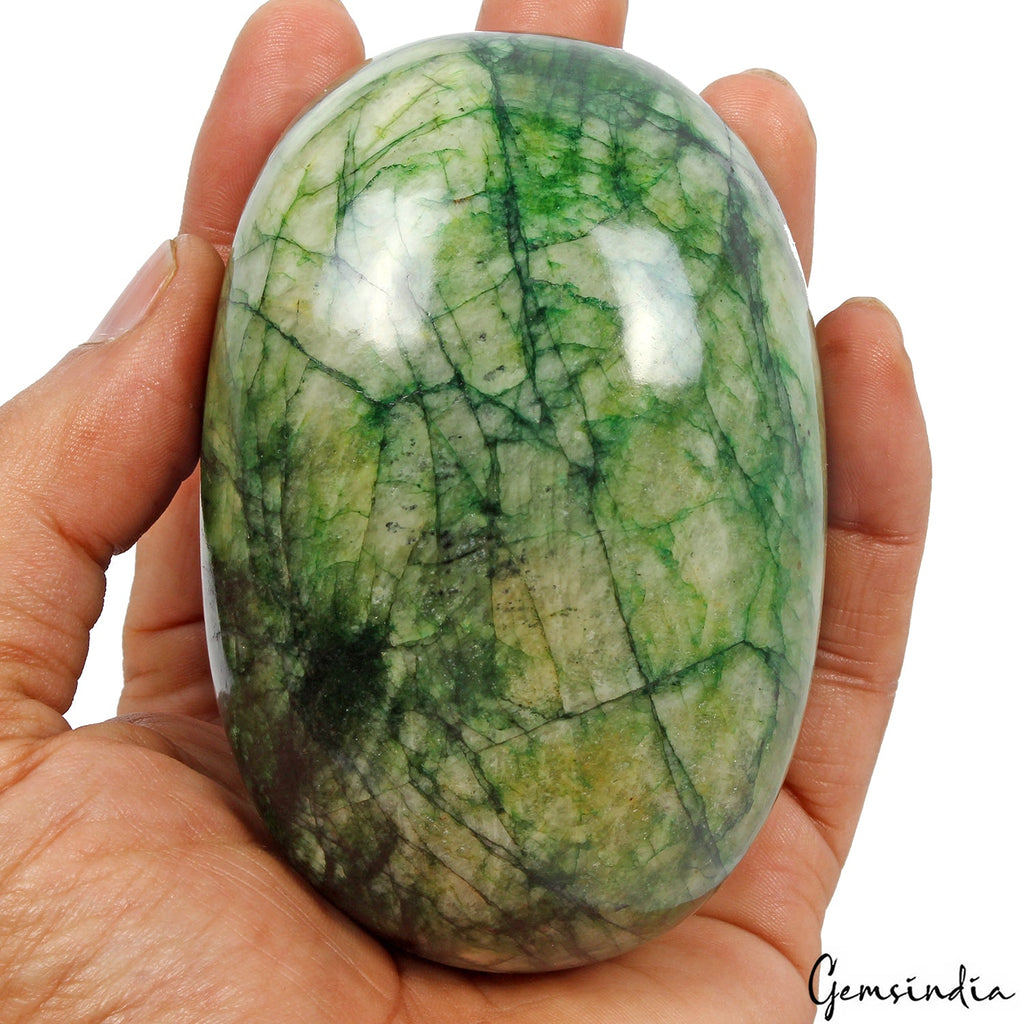 2900 Cts Natural Green Emerald Oval Cabochon Loose Earth mined Gemstone, Brazil
