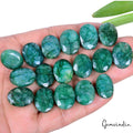267 Ct/17 Pcs Natural Brazilian Green Emerald Oval Cut Loose Wholesale Gemstones