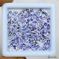 92 Pcs Natural Tanzanite 5x2.5mm Marquise Cut Dazzling Loose Gemstones Wholesale