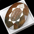 Certified 620 Ct Natural Untreated Brown Blue Sapphire Oval Cut Earth Mined Gems