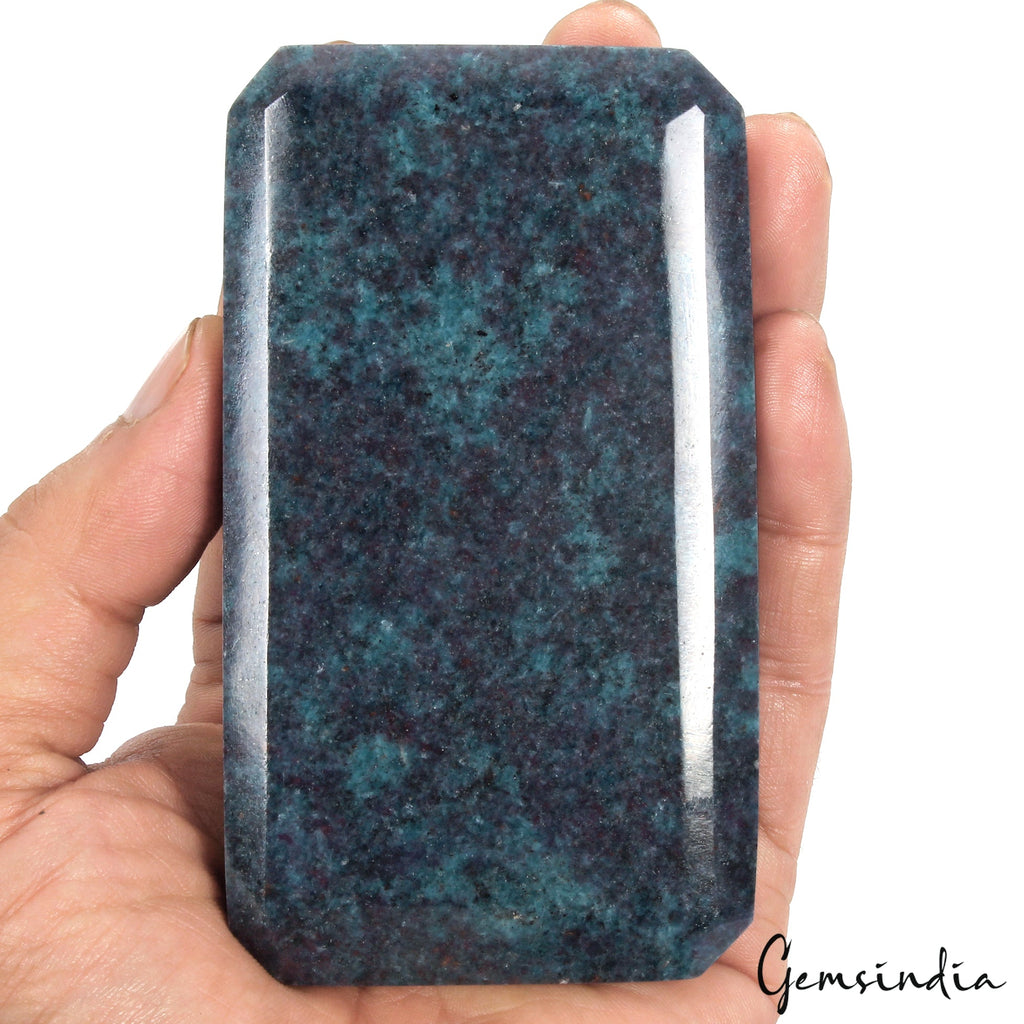 510 gram Natural Untreated Ruby Kyanite Octagon Cut Earth Mined Loose Gemstone