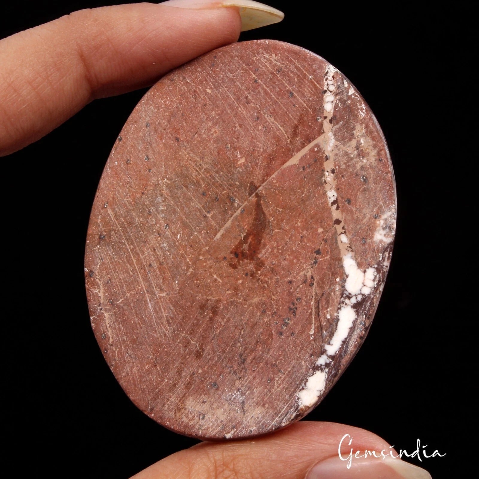 Turquoise Loose Gemstone, Oval Cabochon, Untreated — 57 x 43 x 6mm, 140 Ct
