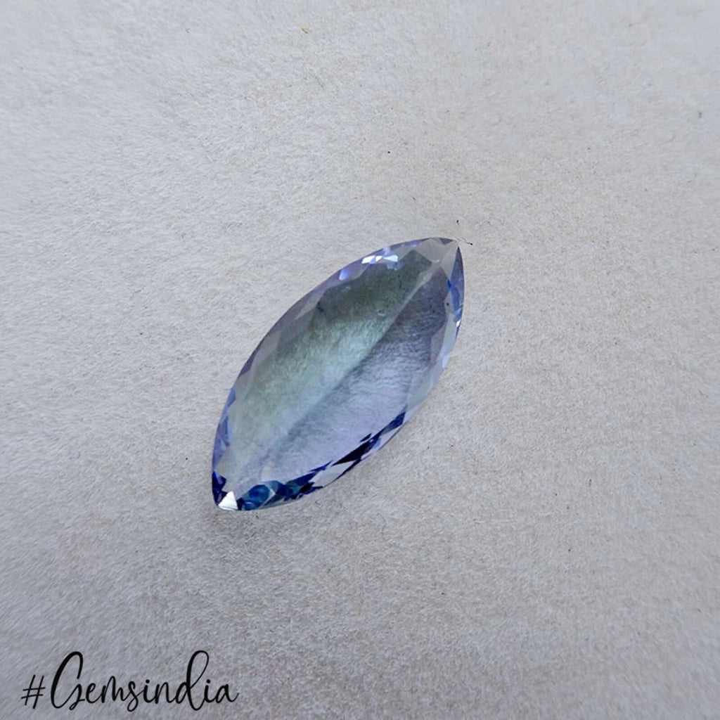 Flawless D Block Tanzanite 4.00 Ct Marquise Cut Certified Loose Natural Gemstone