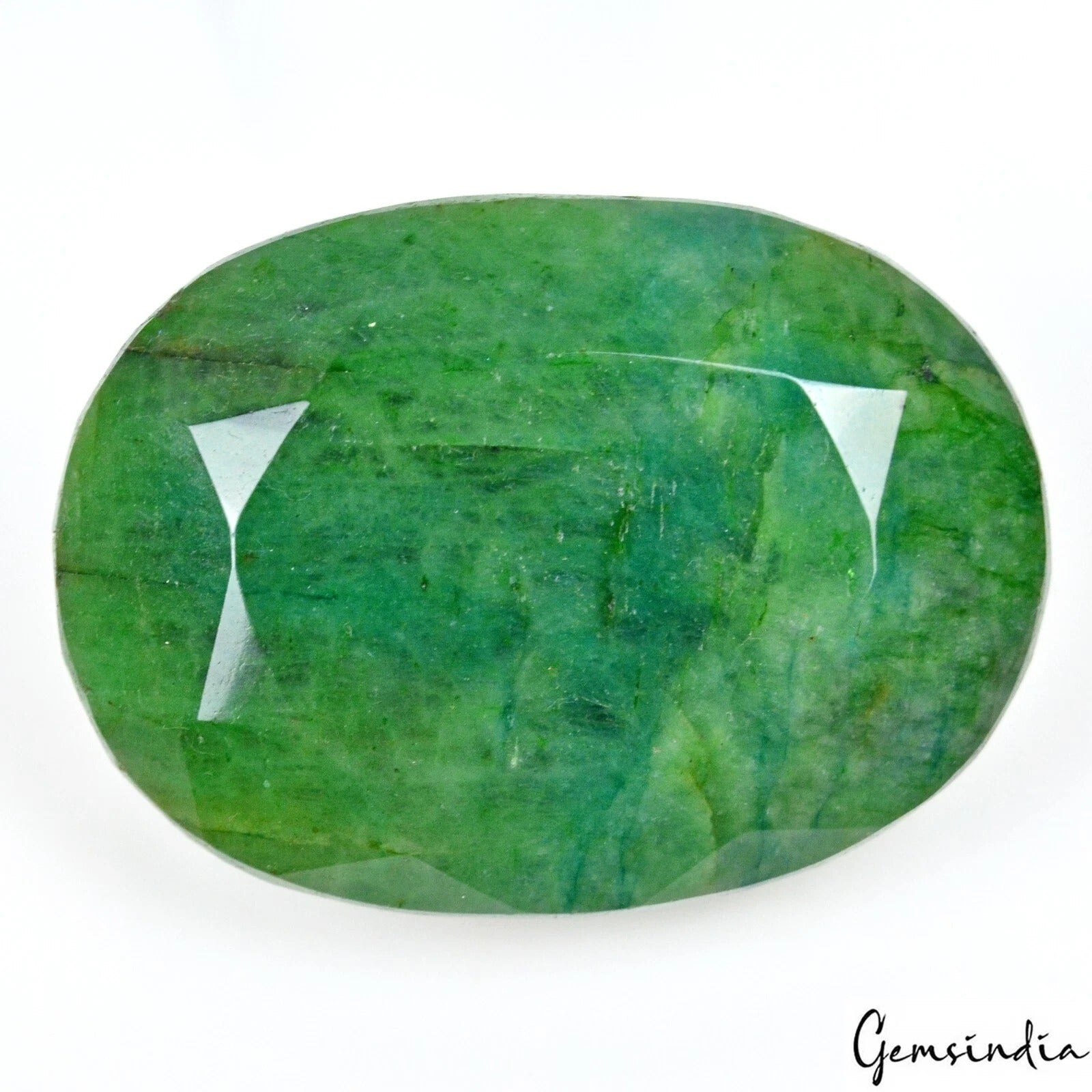 Certified 760 Cts Natural Brazilian Green Emerald Oval Cut Loose Earth Mined Gem