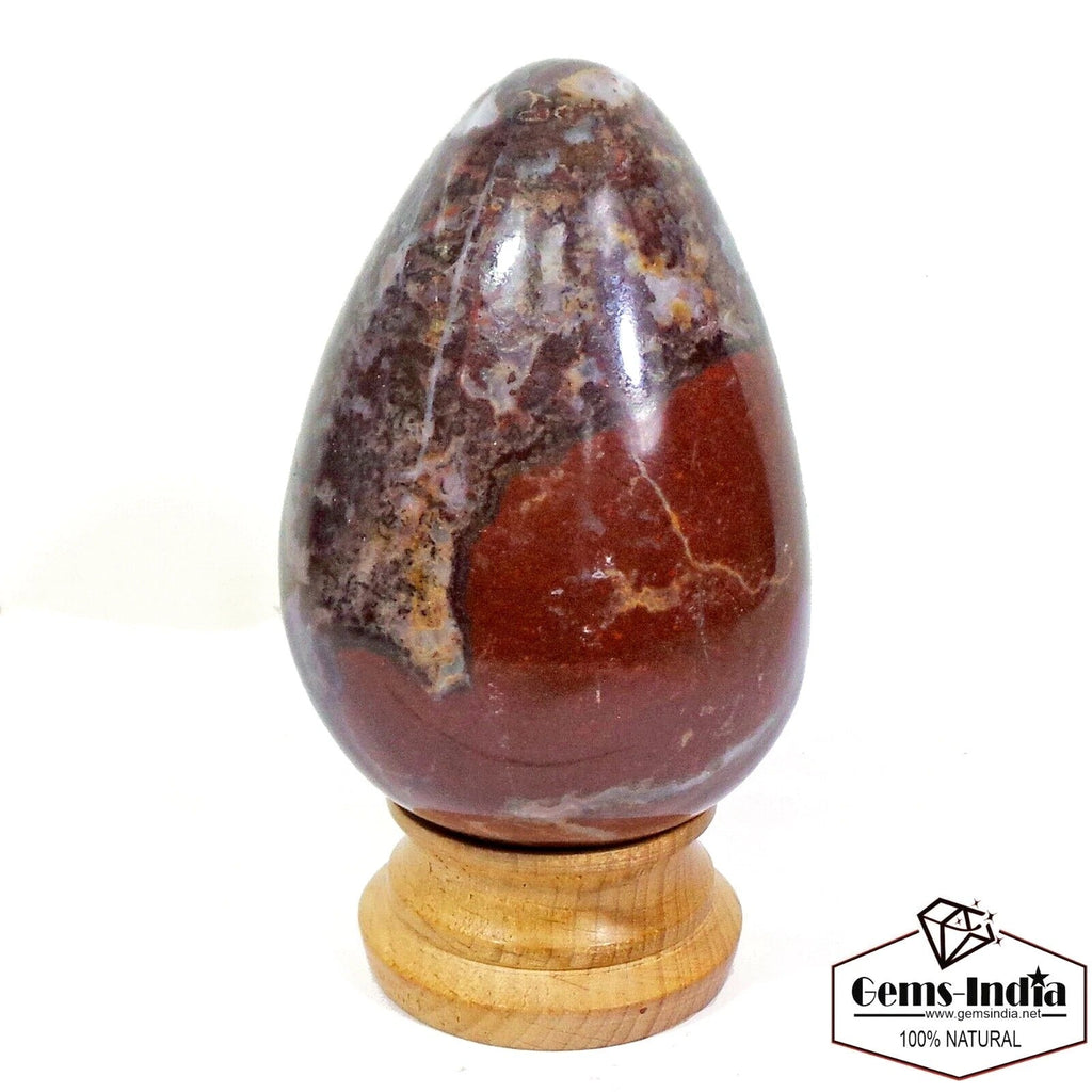 2760 Cts Natural Untreated Red Jasper Egg Shape Crystal Healing Mineral Huge Gem