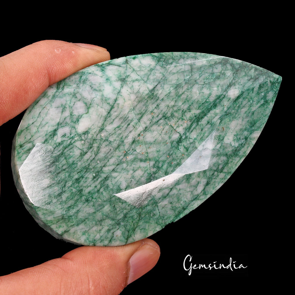 1240 Cts Natural Brazilian Green Emerald Pear Faceted Earth Mined Loose Huge Gem