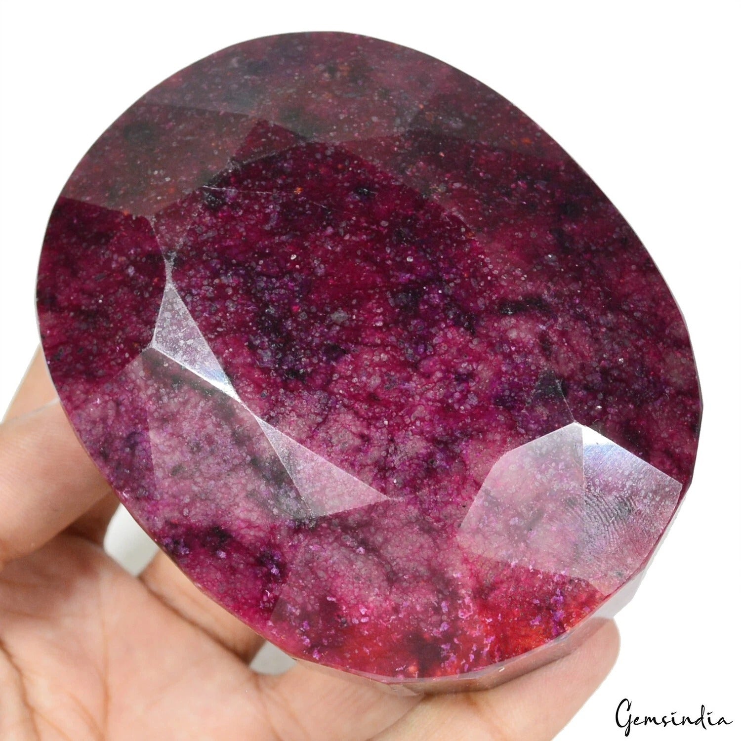 Museum Size 2780 Ct Natural African Dark Red Ruby Oval Earthmined Huge Loose Gem