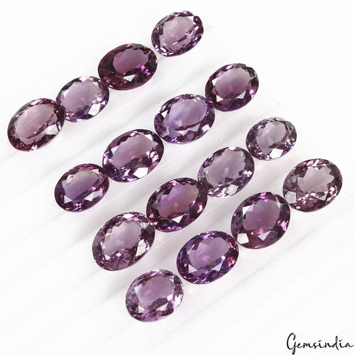 Amethyst Lot, Loose Gemstone, Purple — 16 Pieces, 12mm to 15mm, 121.50 Ct, Brazil