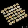 37 Pc Natural Yellow Beryl Aquamarine Mix Cut Loose Untreated Gemstones~ 570 Ct