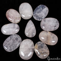 Rose Quartz Lot, Cabochon, Oval Cabochon, Untreated — 10 Pieces, 30mm to 41mm, 600 Ct, Madagascar