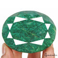 Certified 1270Ct Natural Brazilian Green Emerald Oval Faceted Cut Huge Loose Gem