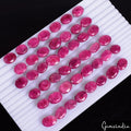 46 Pcs Natural USA Pink Beryl Bixbite Oval Cut Loose Jewelry Gemstones Lot~700Ct