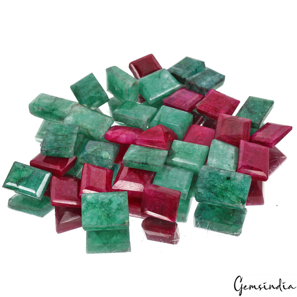 Beryl Lot, Loose Gemstone, Color Enhanced, Pink — 36 Pieces, 14mm to 18mm, 500 Ct, Brazil