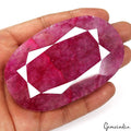 900 Cts Natural Pink Red Quartz Oval Faceted Huge Size Loose Madagascar Gemstone