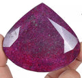 1600 Ct Natural Red Ruby Pear Faceted Cut Earth Mined Loose Madagascar Gemstone