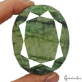 860 Ct Natural Brazilian Green Emerald Oval Faceted Cut Huge Size Loose Gemstone