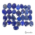 1220 Ct Natural Blue Lapis Lazuli Gold Pyrite Mix Cabochon Loose Gemstones~29 Pc