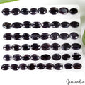 330 Ct/49 Pcs Natural Blue Sapphire Oval Cut Loose Certified Jewelry Gemstones