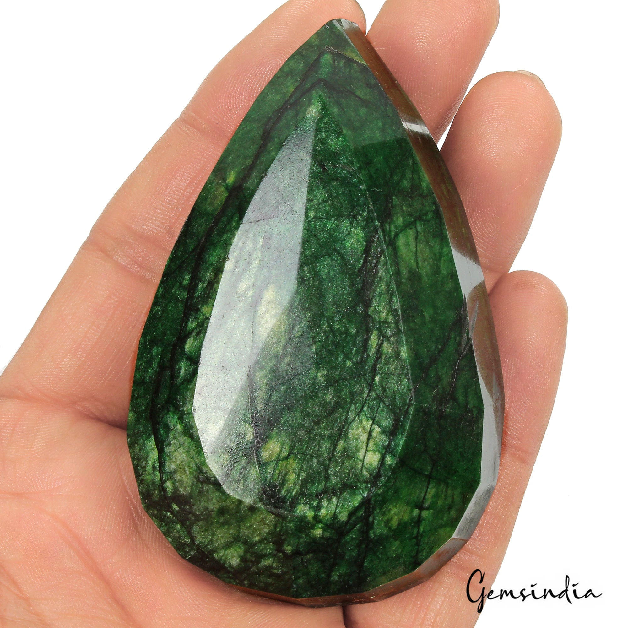 800 Cts Natural Green Emerald Pear Cut Huge Earth mined Museum Size Gemstone