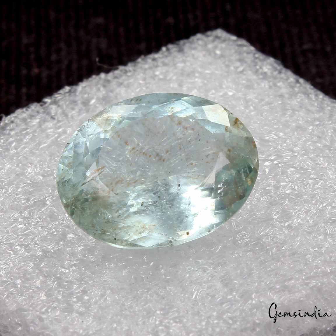 Aquamarine Loose Gemstone, Untreated, Blue — 15x12x7mm, 8.20 Ct, Brazil