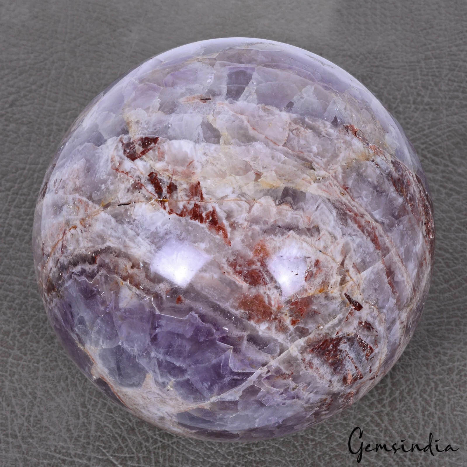 Amethyst Sphere, Untreated — 4.7 Inch in diameter, 2.51 Kg (12550 Ct), Brazil