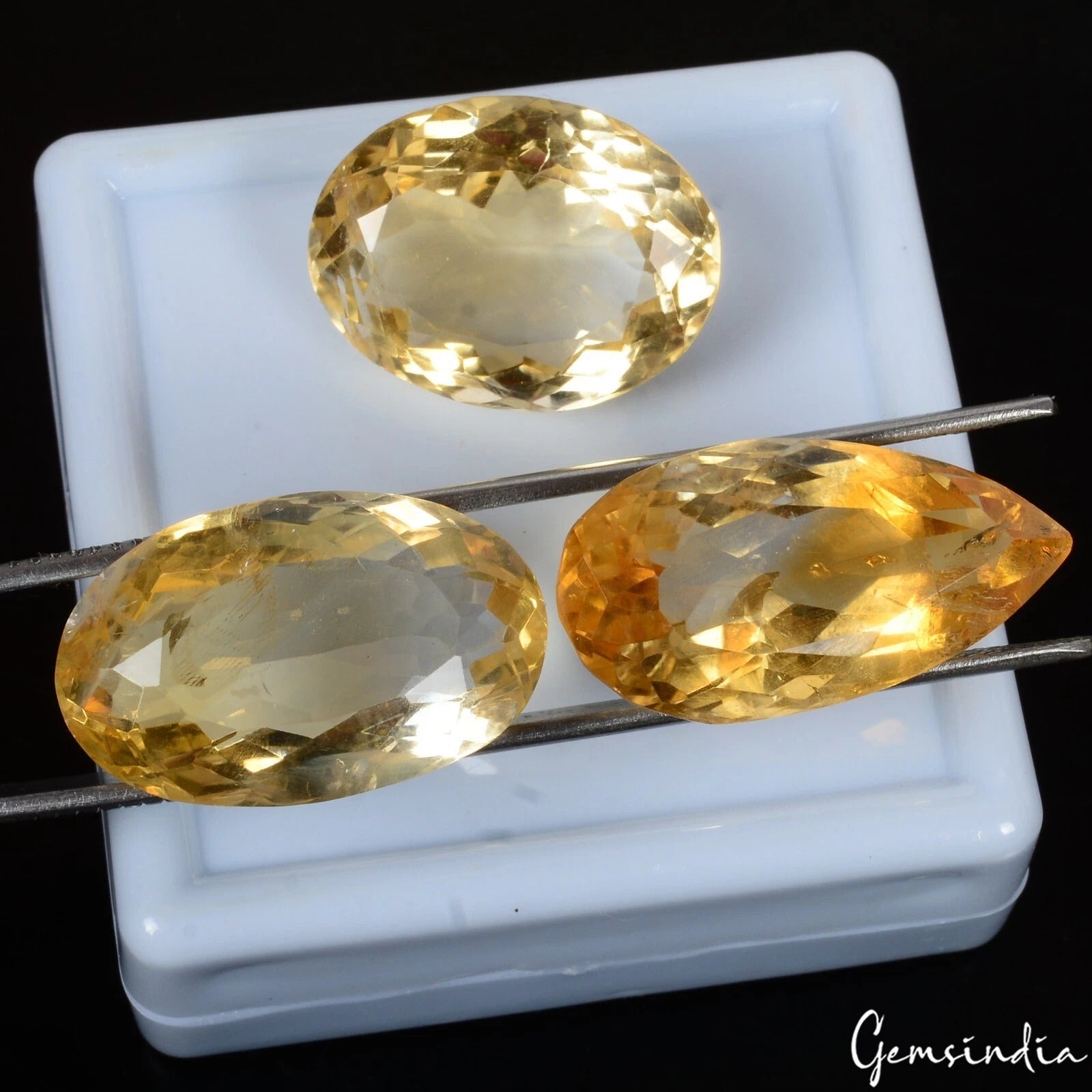 VVS 76.90 Ct Natural Citrine Mix Cut Loose Untreated Gemstones Wholesale Lot G g