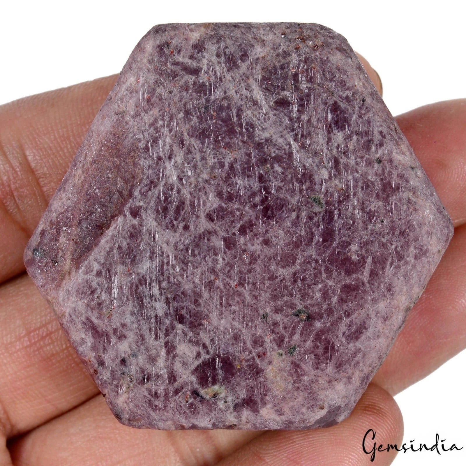 600 Ct Natural Red Ruby Hexagon Cut Rough Uncut Corundum Earth Mined Loose Gems