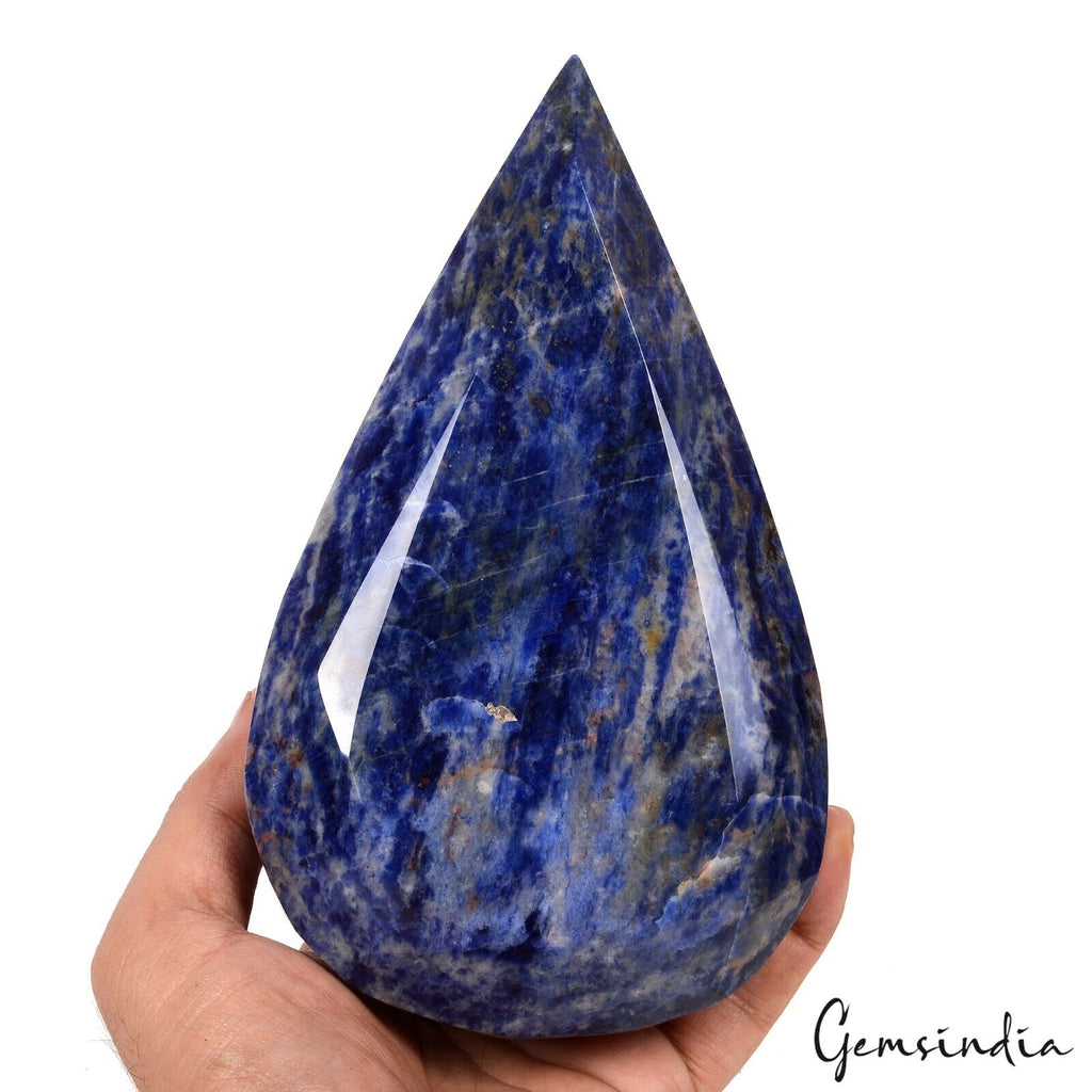 Sodalite Loose Gemstone, Blue — 7.2", 1.9 Kg