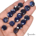 Blue Sapphire Lot, Loose Gemstone, Color Enhanced — 16 Pieces, 12mm, 160.40 Ct, Madagascar