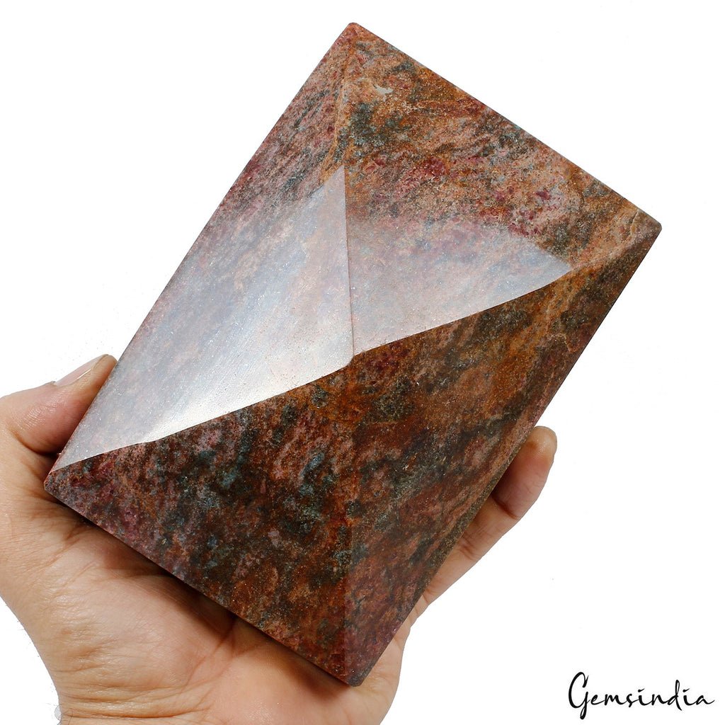 Large 2.5 Kilo Natural Earth Mined Ruby Octagon Cut Faceted Huge Size Gemstone