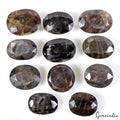 Sapphire Lot, Loose Gemstone, Untreated, Black — 11 Pieces, 26mm to 34mm, 1000 Ct