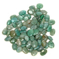 230.55 Ct Natural Green Brazilian Emerald Oval Faceted Loose Wholesale Lot 79 Pc