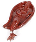 10.1 Kilo Gorgeous Red Jasper Mermaid Statue Hand Carved Rock Figurine 20 Inch