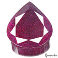 1620 Cts Natural African Red Ruby Pear Faceted Earth mined Huge Size Loose Gem
