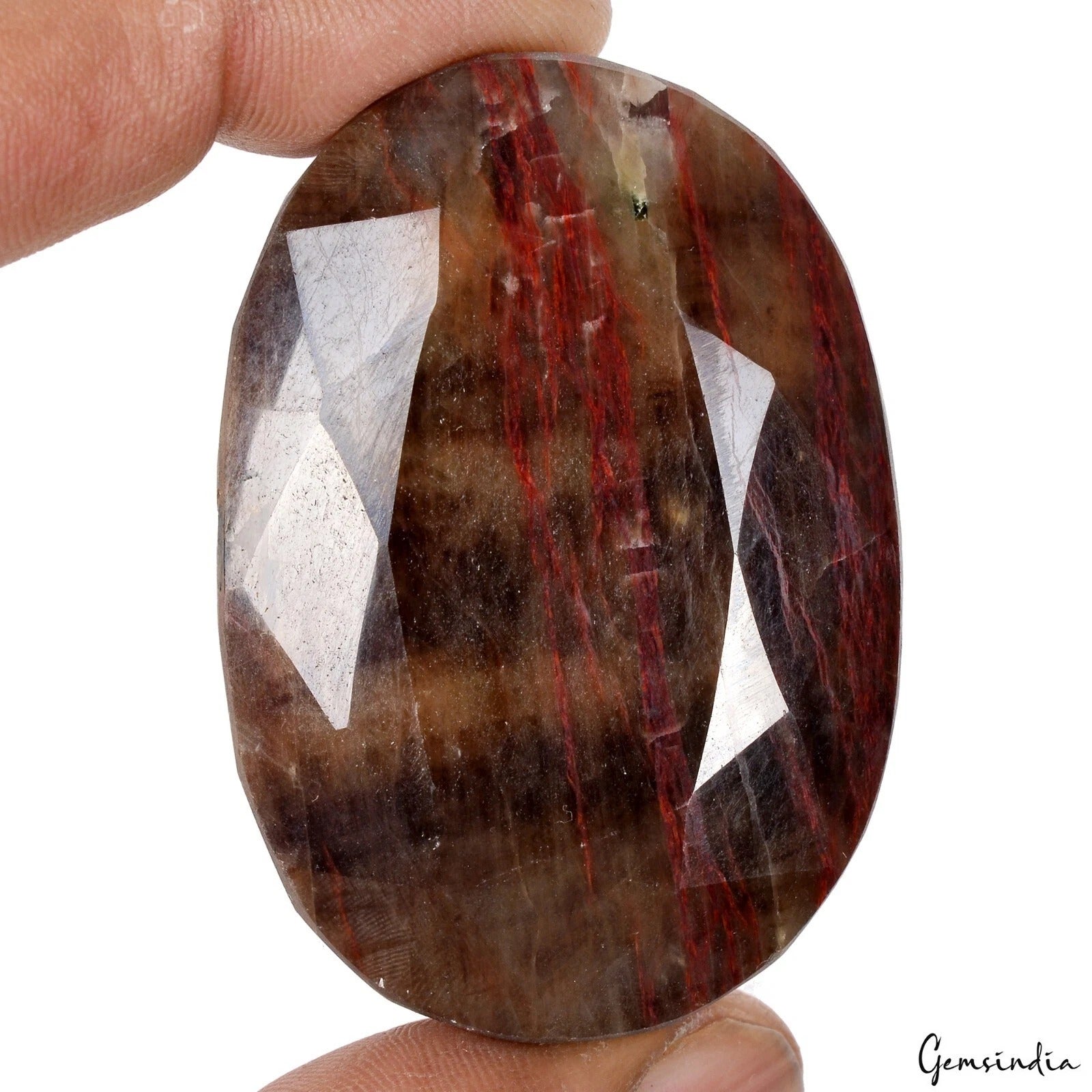Sapphire Loose Gemstone, Oval Cut, Untreated — 53 x 37 x 30 mm, 685 Ct