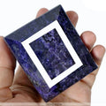 African Blue Sapphire Loose Gemstone, Color Enhanced — 66x57x48 mm, 2375 Ct, Africa
