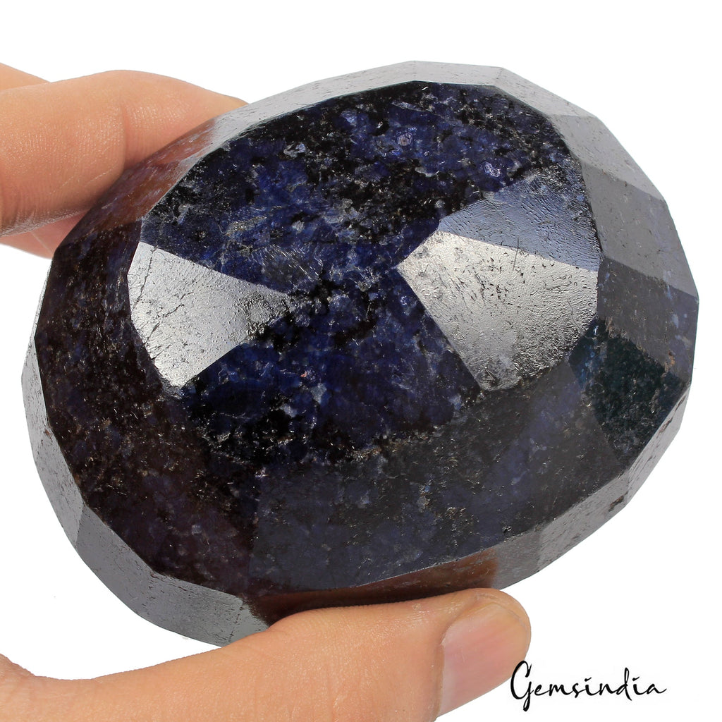2600 Ct Natural Blue Sapphire Oval Faceted Rare Huge Museum Size Loose Gemstone