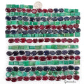 3040Ct/204Pc Natural Ruby Emerald Sapphire Loose Mix Cut Gemstones Certified Lot