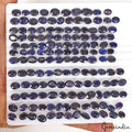 147 Pcs Natural Blue Sapphire 7-12mm Oval Ring Size Certified Gemstones 400 Ct