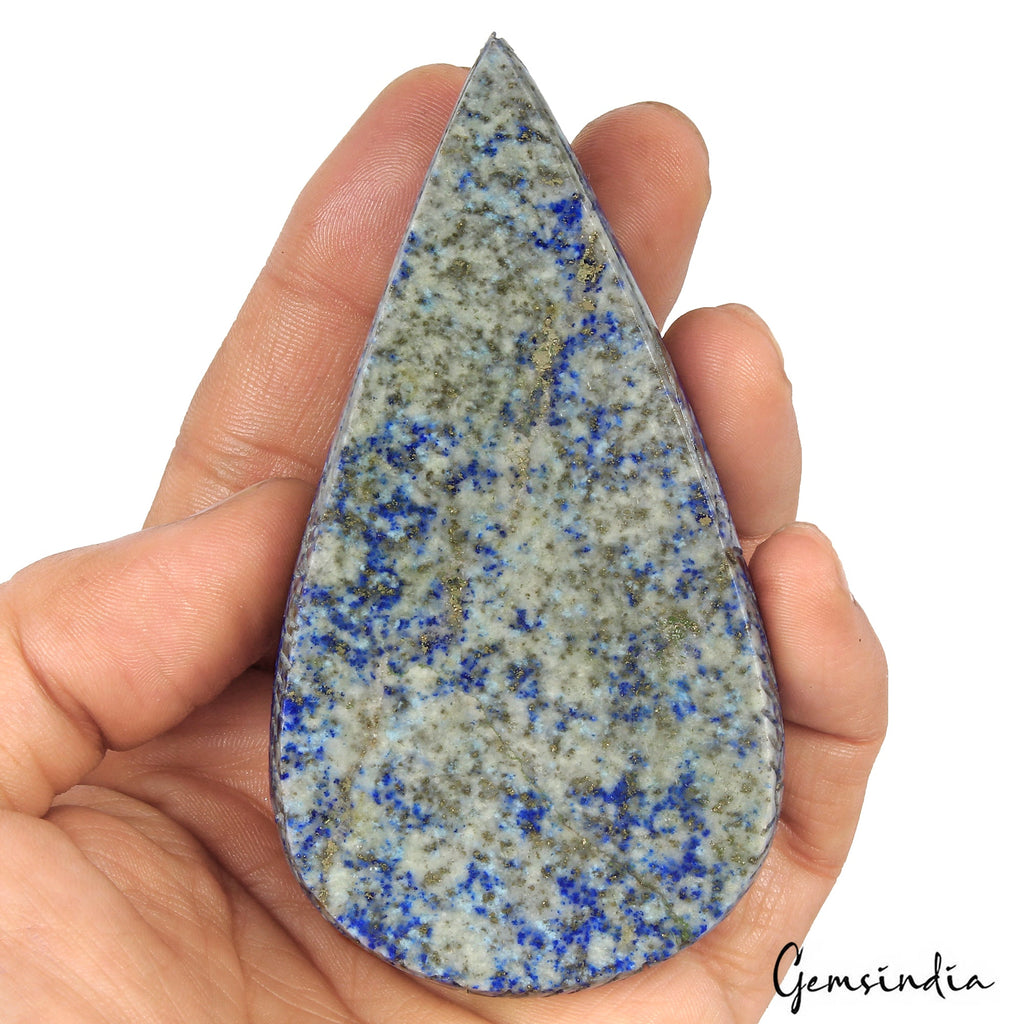 1280 Cts Natural Blue Lapis Lazuli Pear Cut Carving Earth Mined Loose Gemstone