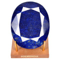 Blue Sapphire Loose Gemstone, Color Enhanced, Royal Blue — 95x77x37mm, 3420 Ct, Madagascar