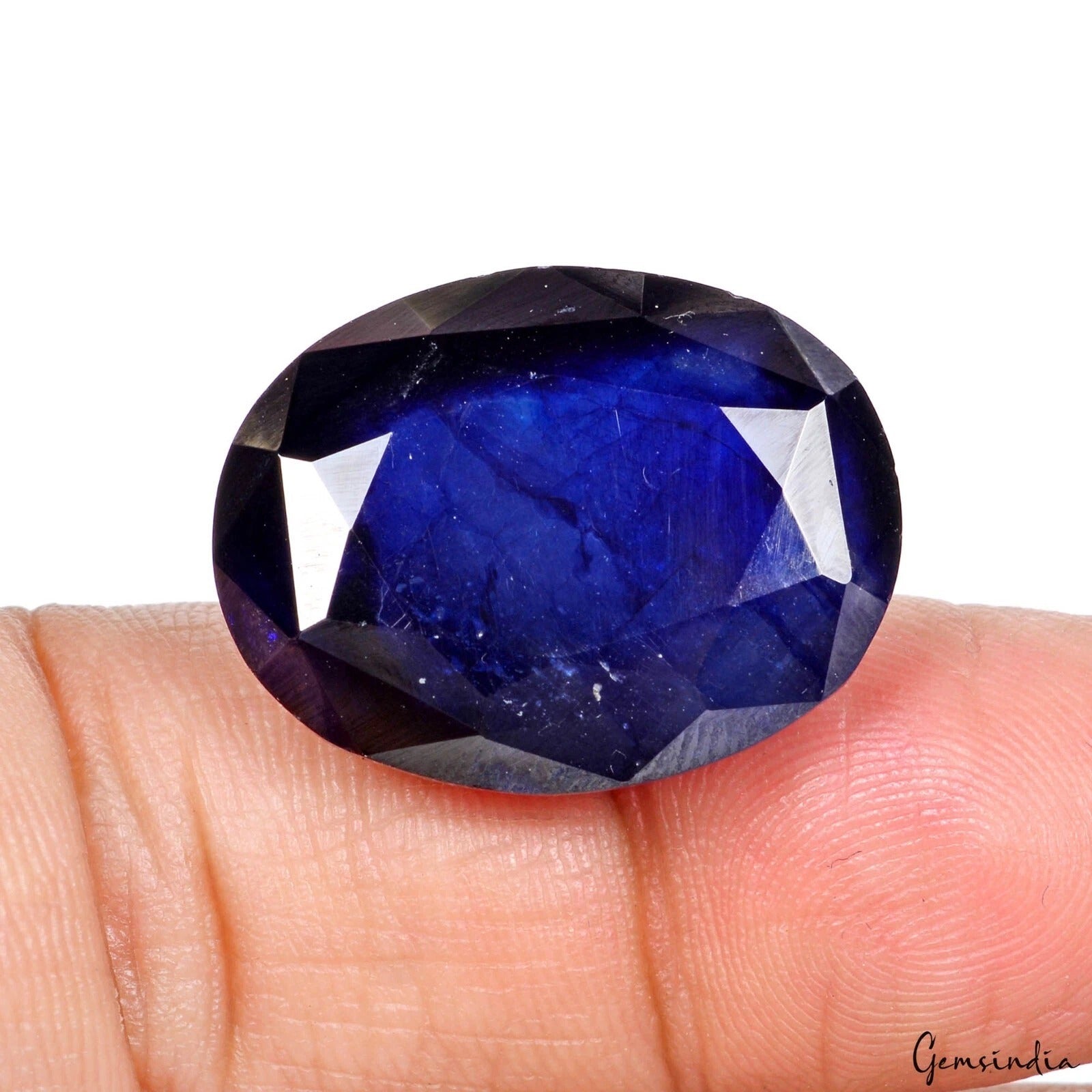 49.90 Ct Natural Ceylon Royal Blue Sapphire Oval Cut Loose Precious Gem For Ring
