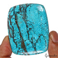 Large 210 Ct Designer Turquoise Blue Oval Shape USA Arizona Loose Cab Gemstone