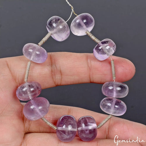 Amethyst Beaded Strand, Purple — 15mm to 16mm, 197.00 Ct, Brazil