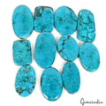 1070 Ct Natural Spiderweb Blue Turquoise Mix Cabochon Loose Gemstone Lot 11 Pcs