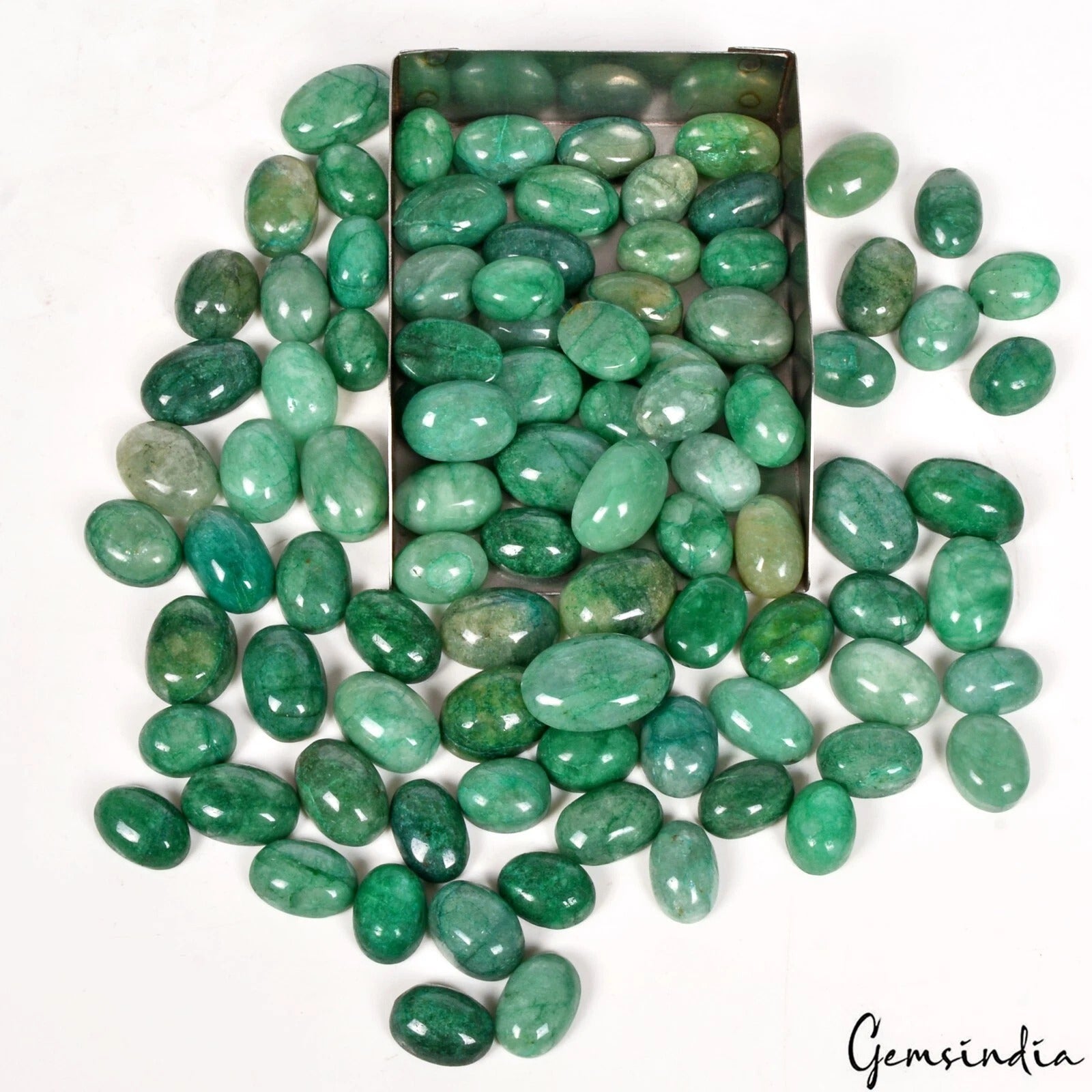 1500 Ct New Bargain Price Lot Natural Colombian Emerald Oval Cabochon Gemstones