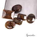 320 Cts/6 Pcs Natural Untreated Brown Color Sapphire Mixed Cut Gems For Jewelry