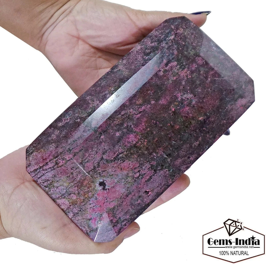 Ruby Loose Gemstone, Octagon Cut, Untreated — 7x3.75x2.54 Inches, 12000 Ct (2.4 Kg), Madagascar