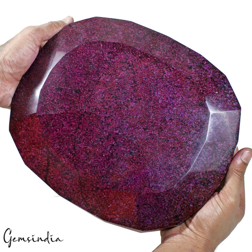 Ruby Loose Gemstone, Red — 10.2 Kg, Madagascar