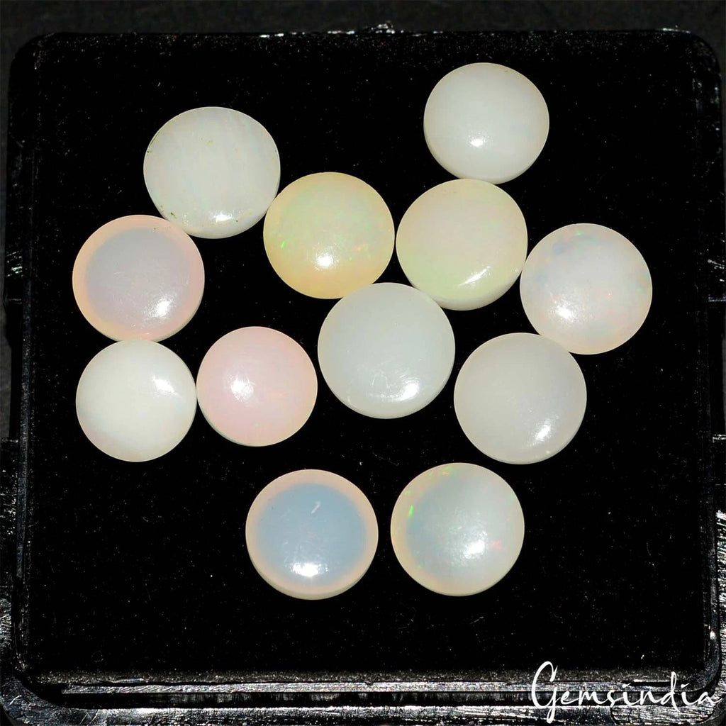 Opal Loose Gemstone, Untreated — 7mm to 9mm, 24.20 Ct, Australia